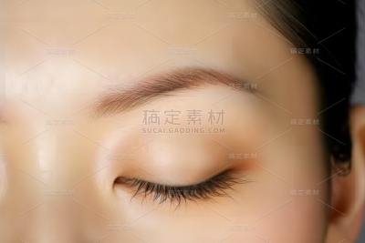 美妆彩妆睫毛人像