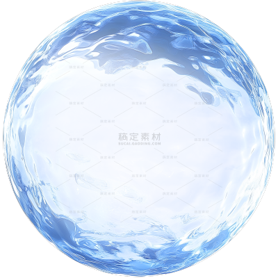 宇宙系列透明水感星球