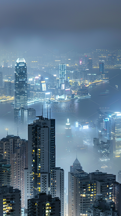 常规系列实景城市风光图片横版通用背景素材