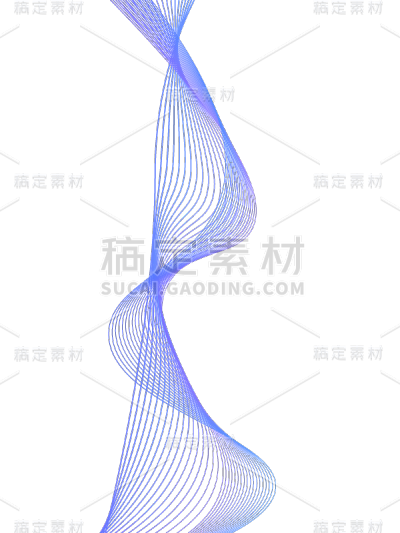 蓝色简约基础线条