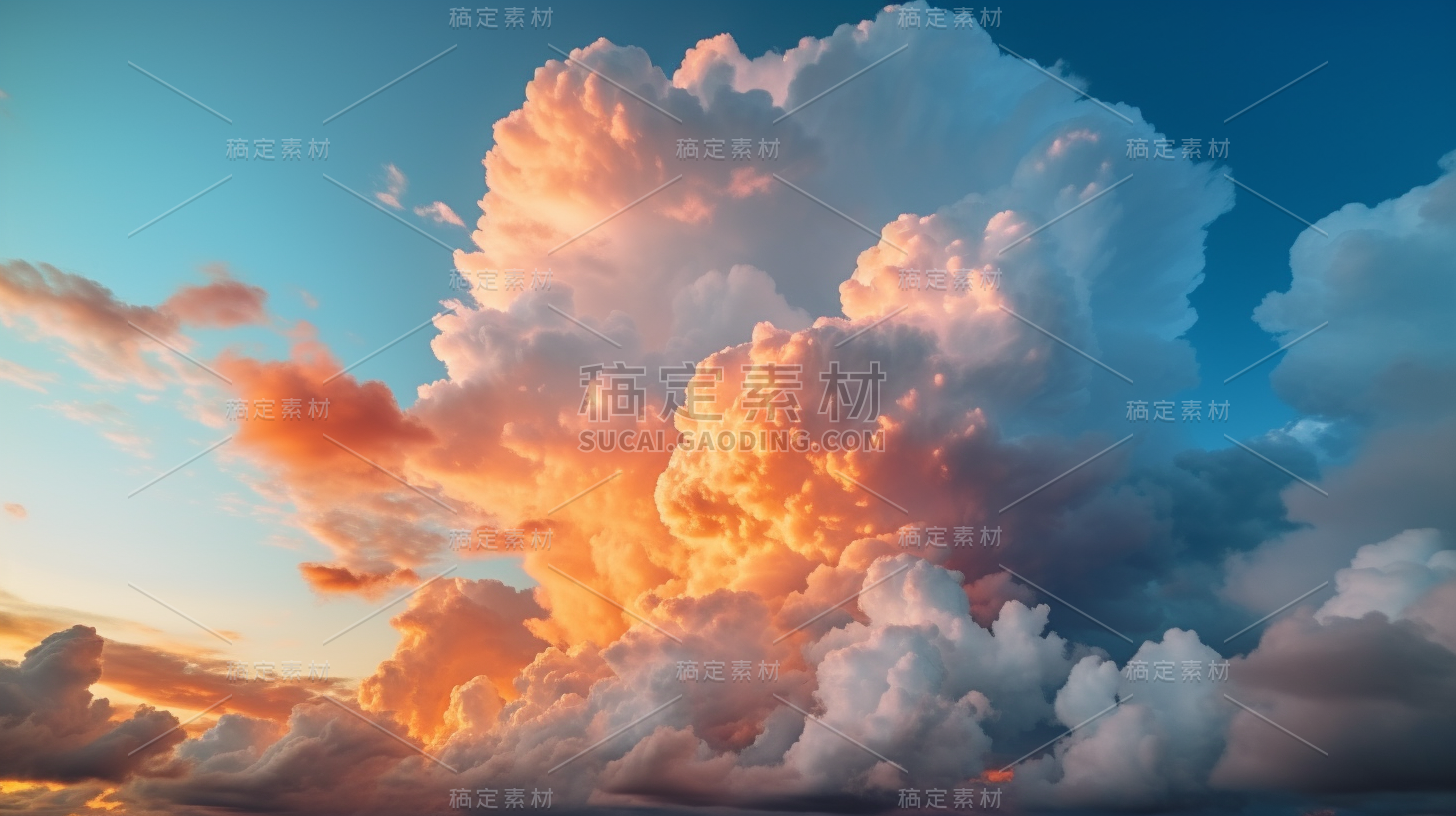 云彩云朵天空夕阳