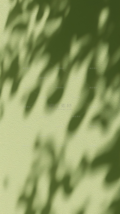 背景系列清新风绿色树影背景