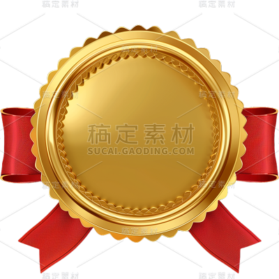 表彰系列3D金属徽章贴纸