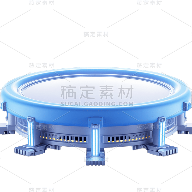 立体风科技展台贴纸