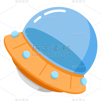 小红书卡通教育培训宇宙元素贴纸