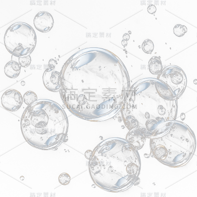 通用透明彩色气泡贴纸