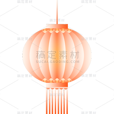 中国风中式弥散灯笼元素素材