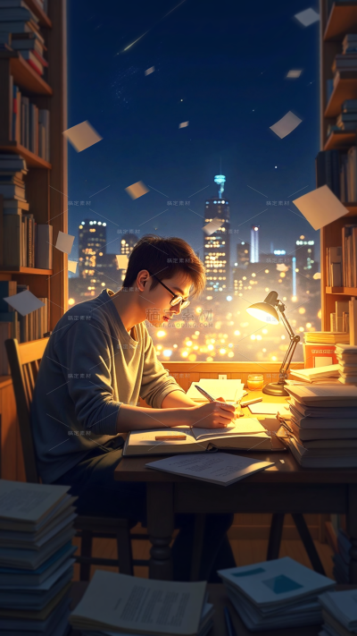 高考实景感书本人物背景