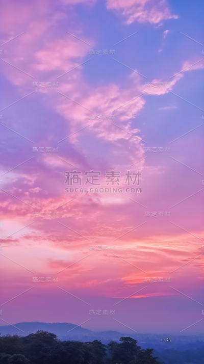 云彩云朵天空夕阳