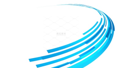 常规内容-背景系列蓝色曲线立体抽象几何背景图片