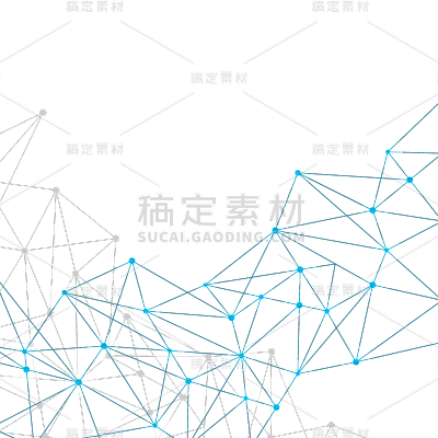 科技风通用科技线条结构线条元素素材