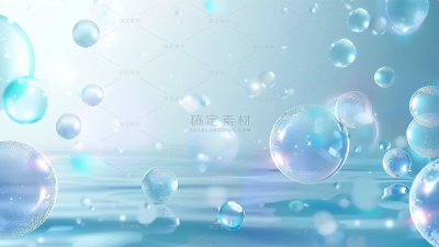 特效通用梦幻感气泡特写场景背景图片素材