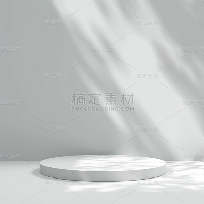 背景通用简约圆形展台实景立体主图背景图片