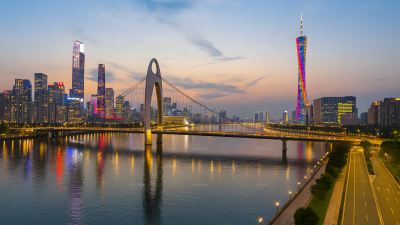 建筑系列实景感广州城市建筑（td）