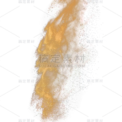 装饰系列实景-洒金粉通用元素素材