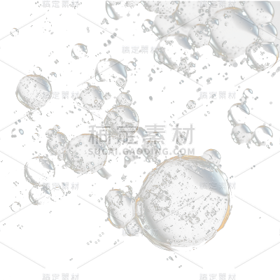 透明彩色气泡贴纸
