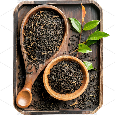 植物通用实景烘焙茶叶工具组合元素素材