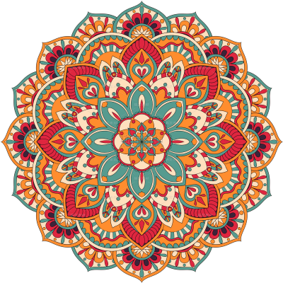中国风插画中式花纹元素（td）
