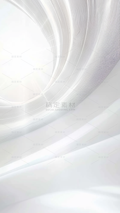 通用简约白色线条曲线背景素材