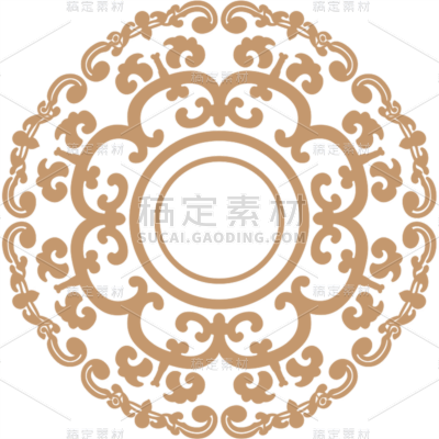中国风通用中式镂空花纹元素素材