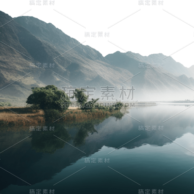 写实风山脉静态贴纸