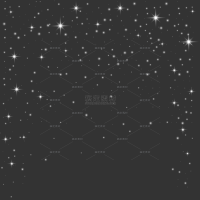 特效系列梦幻感白色光点组合贴纸（td）