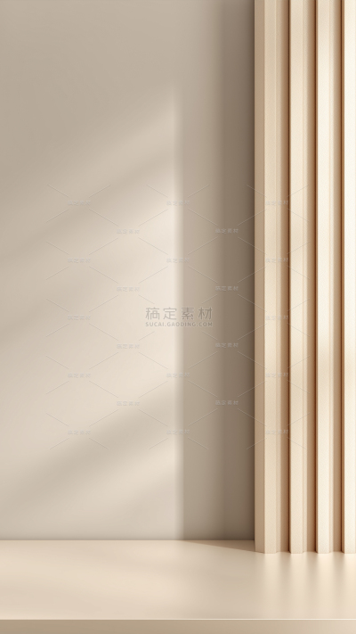 背景系列简约感室内窗户光影场景背景