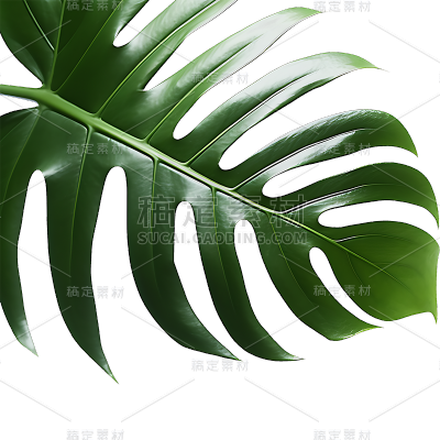通用绿色植物叶子树叶装饰元素