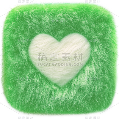 图标系列3D毛绒手机功能图标