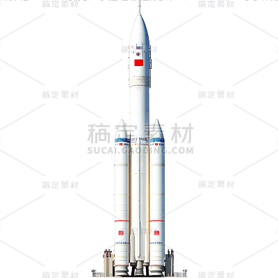 交通系列写实火箭发射