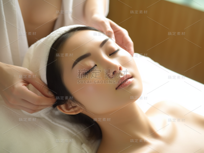 美容女模特人像