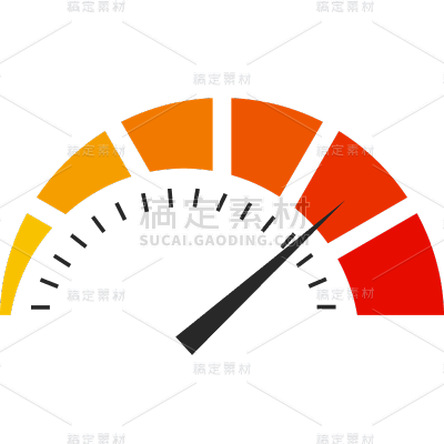常规通用速度表指针图标元素素材