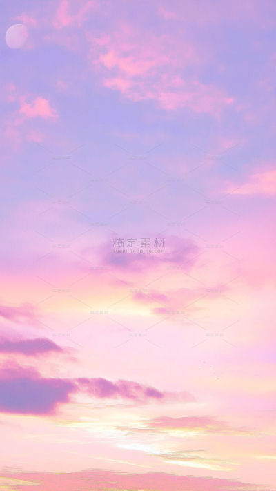 风光系列唯美梦幻感云彩天空背景