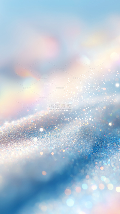 常规特效系列银色光斑背景-指派波子汽水
