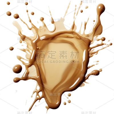 咖啡渍免抠png元素素材