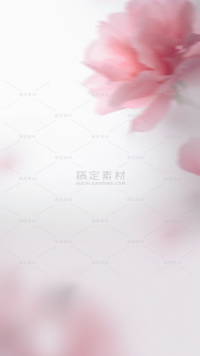 春天梦幻蒙版植物花卉背景元素素材