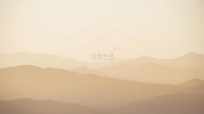 风光系列国风水墨山水背景（td）