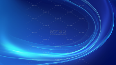 背景通用蓝色光效曲线背景横板图片素材