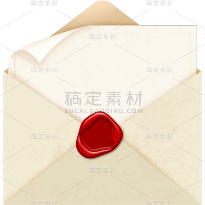 通用复古信封元素