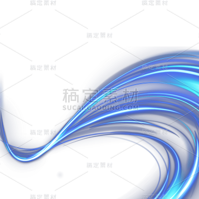 蓝色抽象科技线条