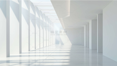 常规系列建筑走廊空间感场景通用背景素材