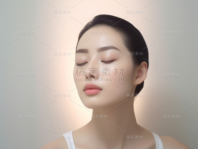 美容女模特人像