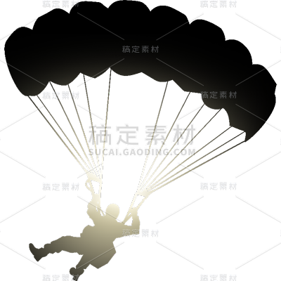 五四青年节通用黑色高光运动剪影人物元素素材
