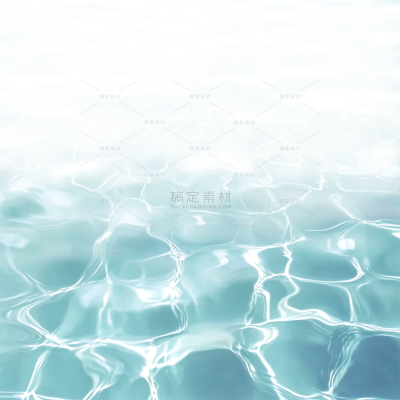风光系列写实水面水波纹元素