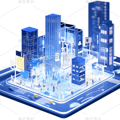 3D立体三维科技城市