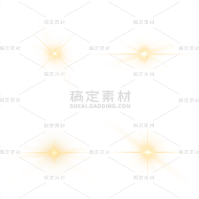 特效通用十字光效元素素材