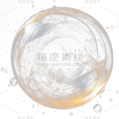 透明彩色气泡贴纸