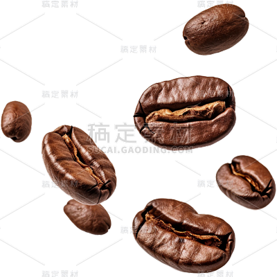 咖啡豆png免抠元素素材