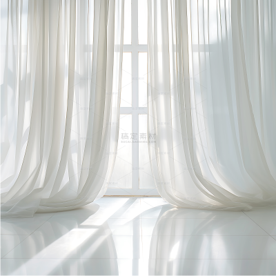 insMind Simple Space Background Curtains