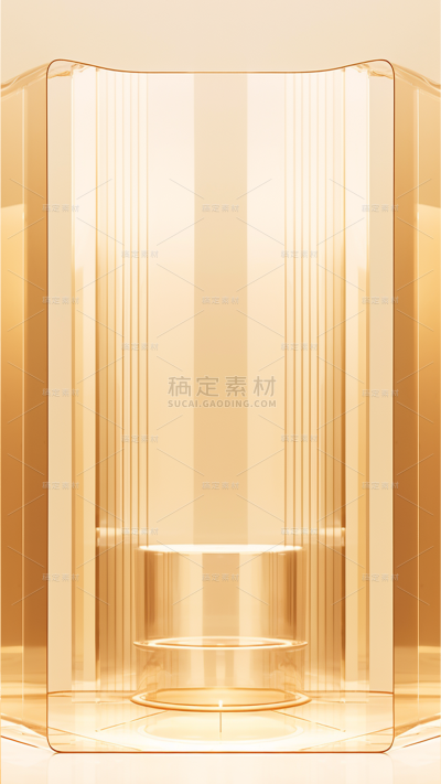 背景通用金色长虹玻璃背景图片素材